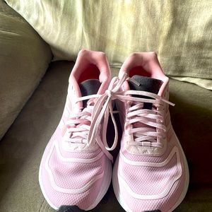Pink adidas size 6